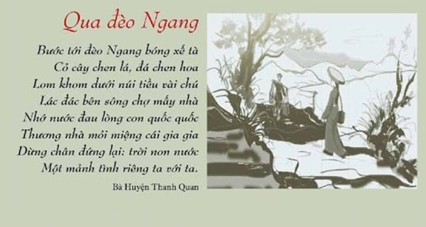 Nỗi hoài nhớ trong thơ Bà huyện Thanh Quan