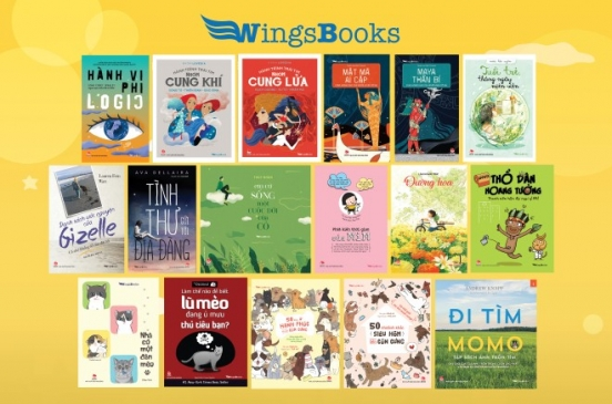 Wings Books: Thương hiệu sách dành riêng cho độc giả trên 16 tuổi 