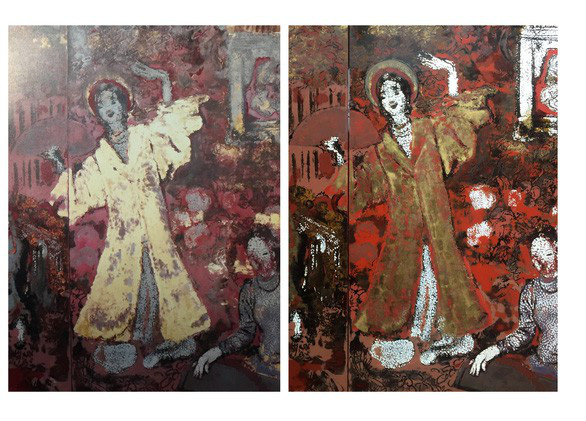 Phục chế tác phẩm mỹ thuật: Sự tàn phá của cách làm nghiệp dư