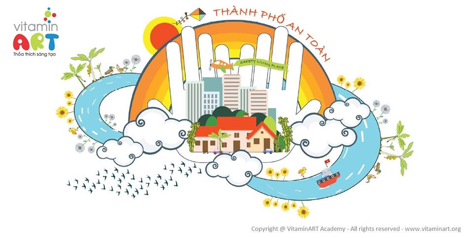 Sáng tạo thành phố an toàn cùng Vitamin Art