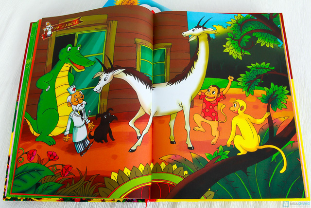 Truyện Bác sĩ Ai-bô-lit: Bác sĩ và muông thú chiến đấu với tên cướp biển Bê-na-lit (Buổi 12)