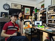 Thăm xưởng nghệ thuật của họa sĩ Hùng Dingo
